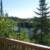 From the deck, overlooking the lake.  This cabin is tucked back in the woods on the Sag corridor.  You could see the water, but you could not see the cabin from the water.  This was a great, GREAT cabin location.